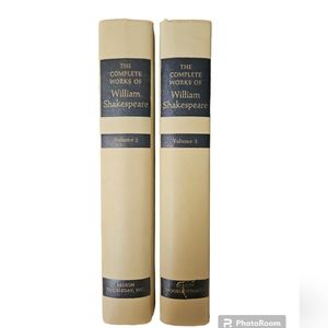 Vintage 1950 the Complete Works Of William Shakespeare vol 1&2
